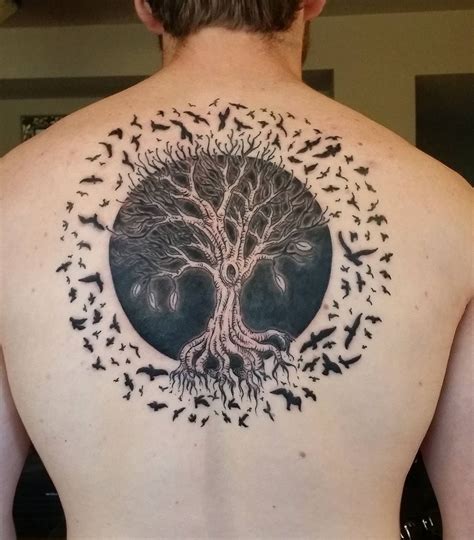 tattoos of trees on back|tree of life tattoo simple.